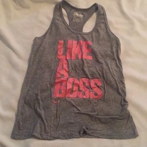 Nike Like a Boss tank